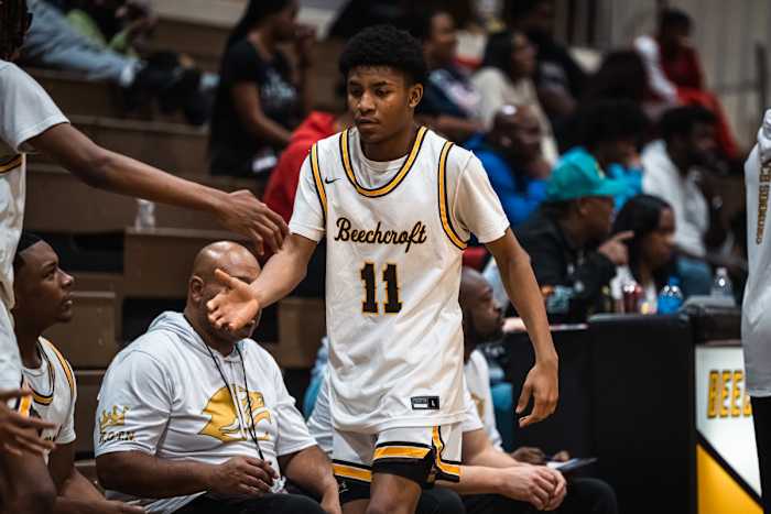 Beechcroft vs Eastmoor Academy boys basketball 020923 Gabe Haferman19